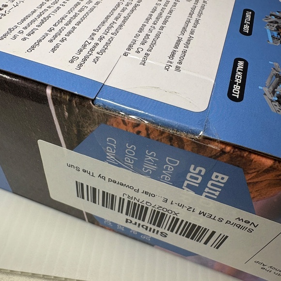 Sillbird STEM Solar Robot Creation Kit 190 Easy Build Pieces Building Kit NIB - Picture 6 of 8